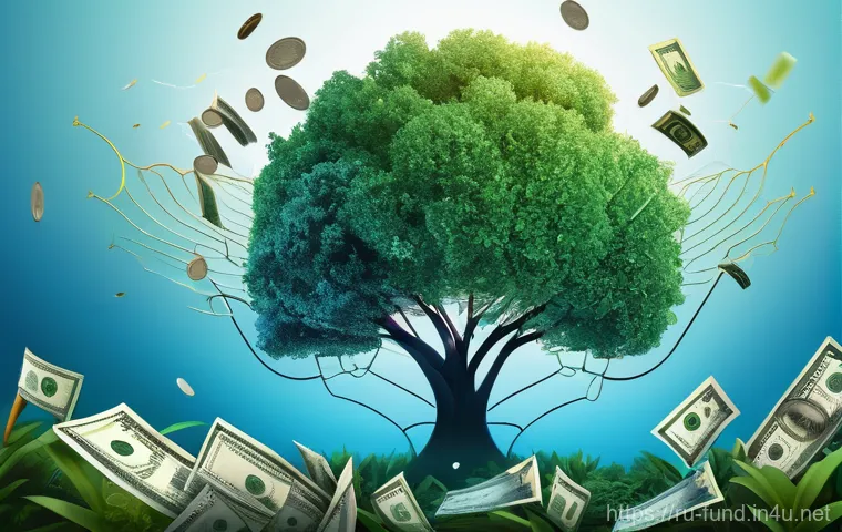 펀드투자상담사와 금융 상품의 비교 - Image Prompt 1: "The Growth of Diverse Investments"**