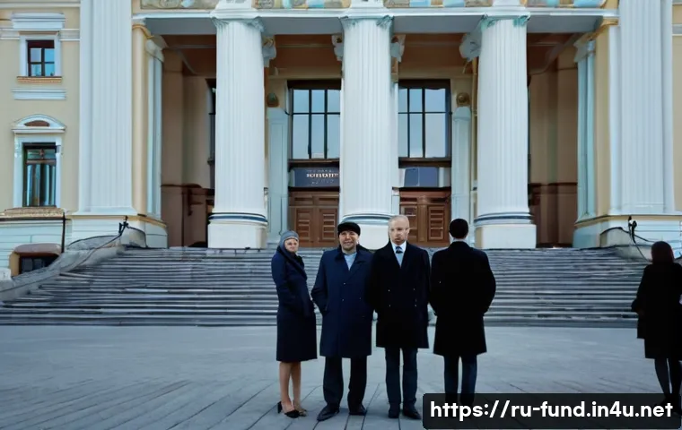 펀드투자상담사와 관련된 금융 규제 사례 - **Prompt:** "A majestic, wide-angle shot of a grand, classical building, subtly reminiscent of the C...